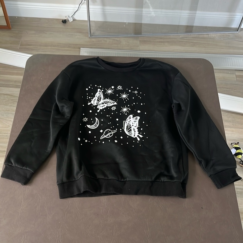 butterfly constellation sweater